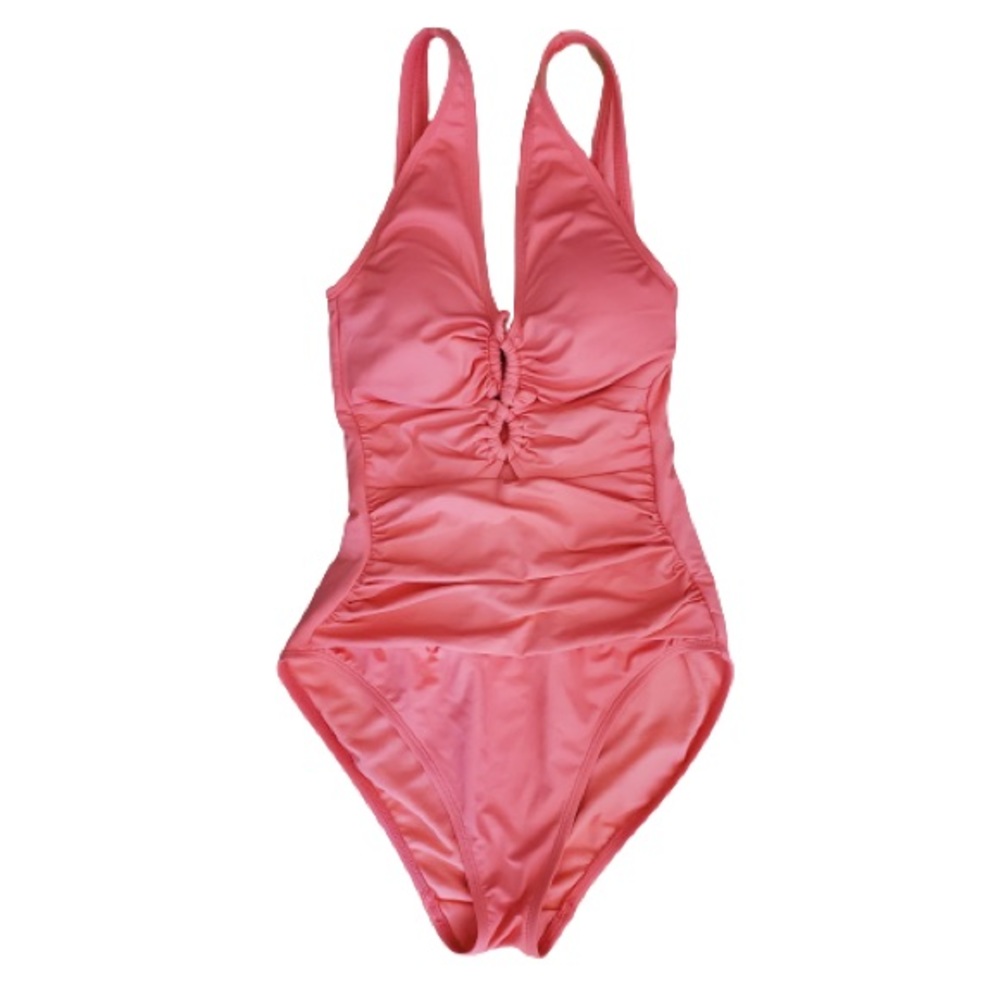 LAUREN RALPH LAUREN Halter One Piece Swim Size S